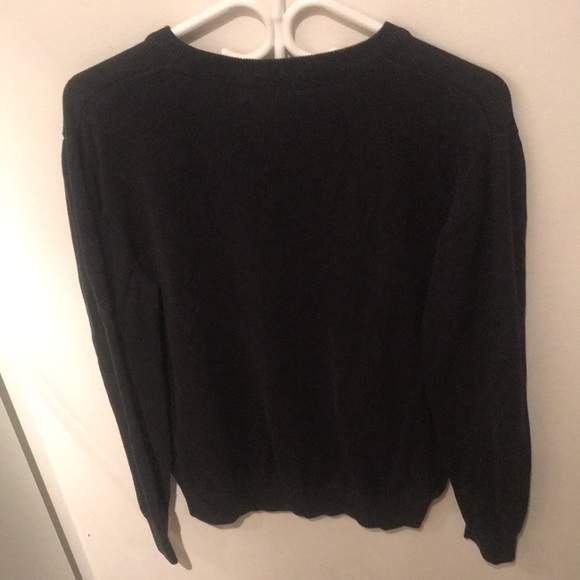 Supremely Stylish US Polo Assn Black Sweater with Blood Red Logo and Trim 🔥 - Picture 6 of 6